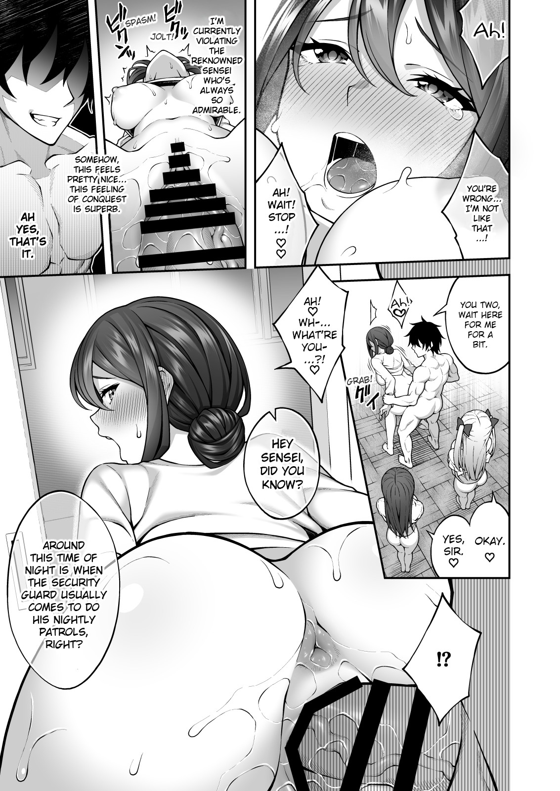 Hentai Manga Comic-(Hypnotism School 3) Thanks to Hypnotism, I Had the High and Mighty Female Teacher in the Palm of My Hands-Read-22